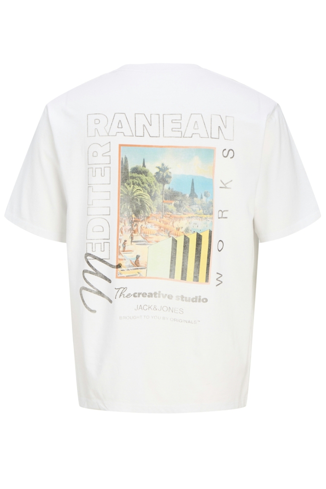 JORALMERIA WORLD TEE SS CREW NECK 12276785 BRIGHT WHITE